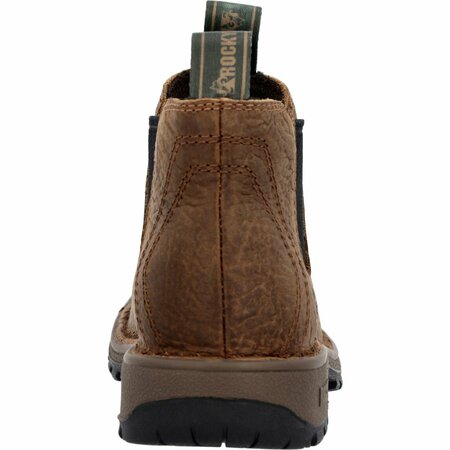 Rocky Big Kids' Legacy 32 Western Boot, BROWN, M, Size 3.5 RKW0386Y